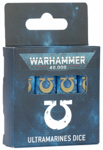 Space Marine Ultramarines Dice Set 