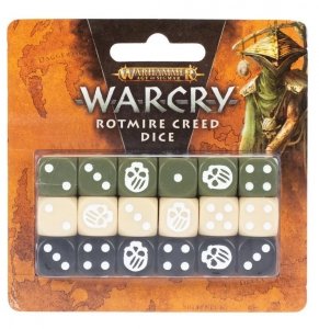 Warcry: Rotmire Creed Dice Set