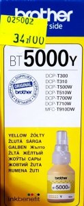 Tusz Brother BT5000Y Yellow