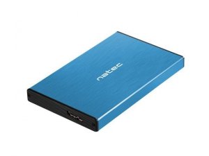 Obudowa na dysk HDD/SSD Natec RHINO Go USB 3.0 2.5 SATA niebieska