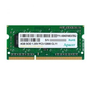 Pamięć DDR3 SODIMM 4GB (1x4GB) 1600MHz Apacer CL11 1,35V