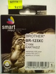 BROTHER LC123 CYAN       smart PRINT