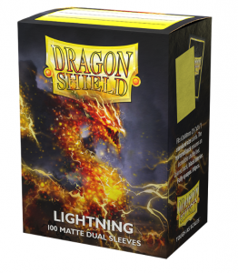 Koszulki Dragon Shield Dual Matte Sleeves - Lightning (100 Sleeves)