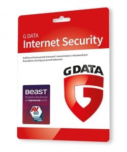 Oprogramowanie  antywirusowe GDATA Internet Security 1PC 1rok karta-klucz