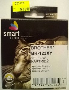 BROTHER LC123 YELLOW     smart PRINT