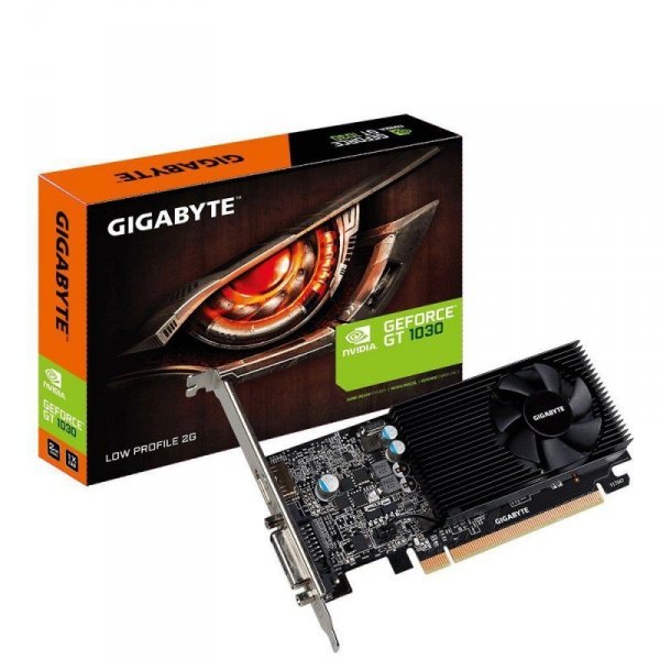 Karta VGA Gigabyte GT1030 2GB GDDR5 64bit DVI+HDMI PCIe3.0 LP