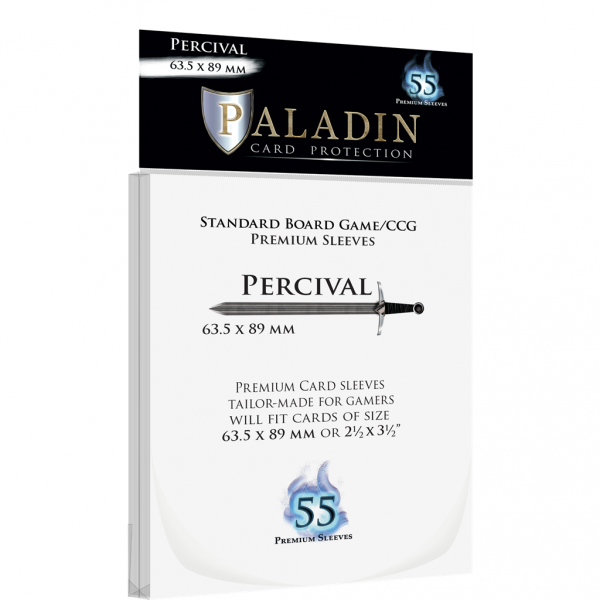 Koszulki Paladin Sleeves - Percival Premium Standard Board Game/CCG 63.5x89mm 55szt.