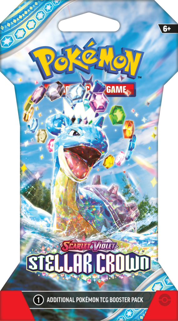 Pokémon TCG: Scarlet &amp; Violet - Stellar Crown - Sleeved Booster