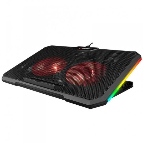 Podstawka chłodząca Rampage AD-RC12 Claw pod laptop 15-17&quot; RGB regulowana