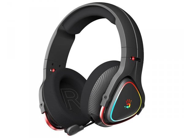 Słuchawki z mikrofonem A4Tech BLOODY MR710 czarne
