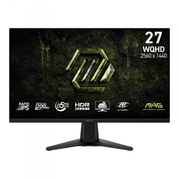 Monitor MSI 27" MAG 275QF E20 Rapid IPS WQHD 200Hz 2xHDMI DP - USZ OPAK