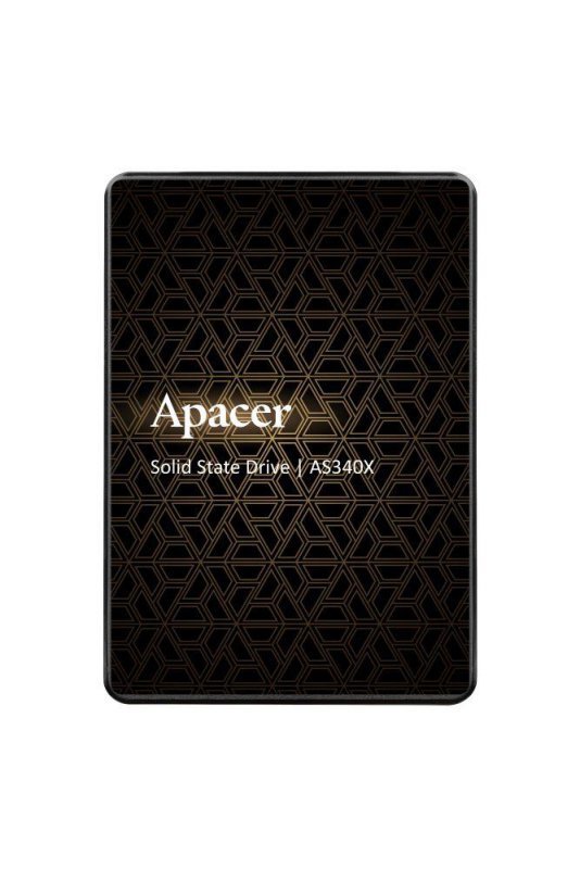 Dysk SSD Apacer AS340X 480GB SATA3 2,5&quot; (550/520 MB/s) 7mm 3D NAND