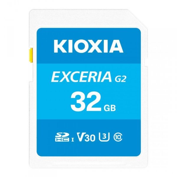 Karta pamięci SDHC KIOXIA EXCERIA G2 32GB UHS-I U3 V30