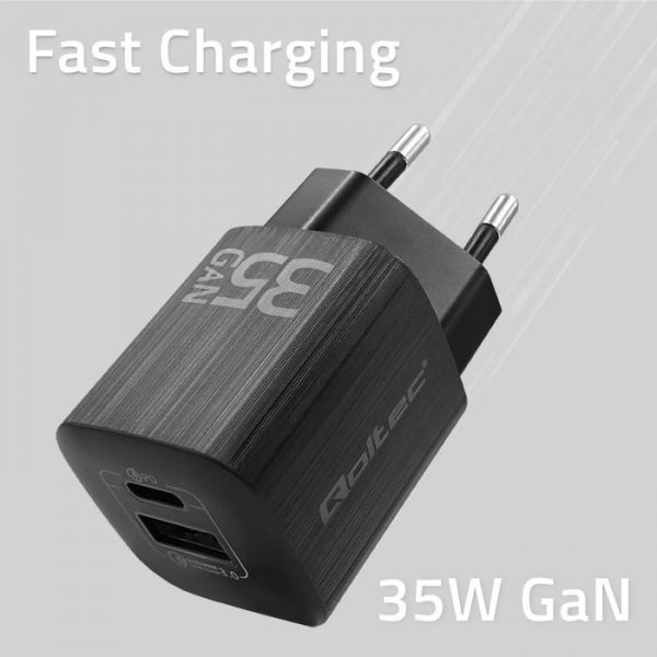 Ładowarka sieciowa Savio LA-06 USB Quick Charge Power Delivery 3.0 30W, 1xUSB Type C, 1xUSB