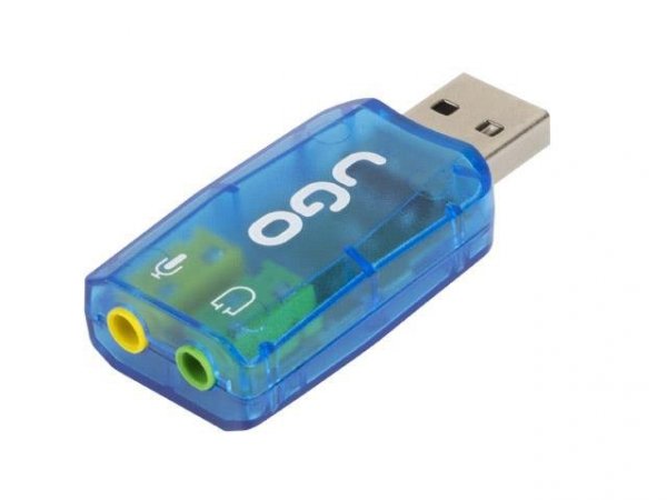  UGO karta dźwiękowa 5.1 (virtual) USB 2.0