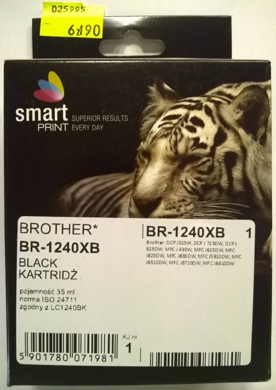 BROTHER LC1240 BLACK     smart PRINT