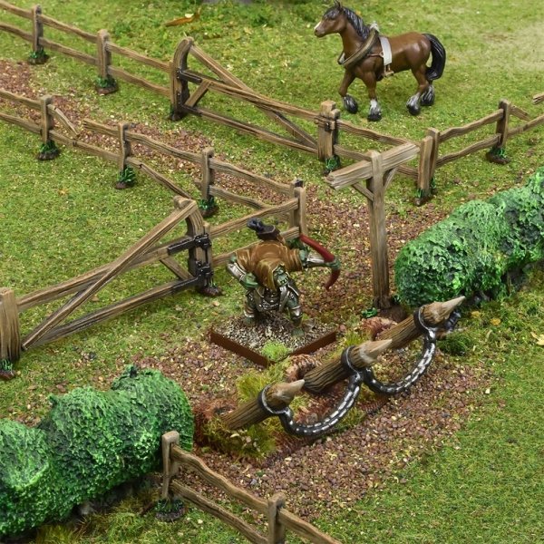 Terrain Crate: Battlefield Fences &amp; Hedges