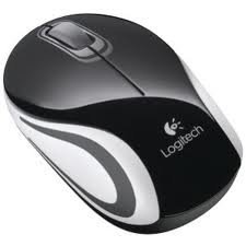 Mysz bezprzewodowa Logitech Wireless Mini Mouse M187 black 2.4GHz
