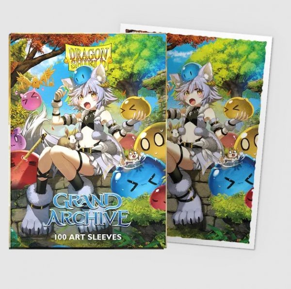 Koszulki Dragon Shield Grand Archive Matte Art Sleeves - Silvie (100 Sleeves)