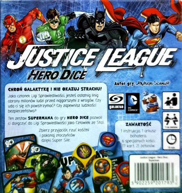 JUSTICE LEAGUE: HERO DICE - SUPERMAN PL