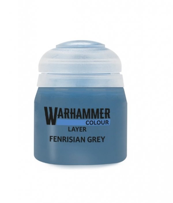 Farba Warhammer Colour Layer: Fenrisian grey 12ml (Citadel)