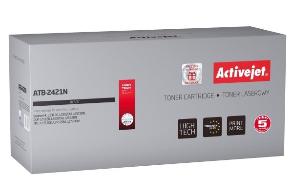 Toner Activejet ATB-2421N (zamiennik Brother TN-2421; 3000 stron; czarny)