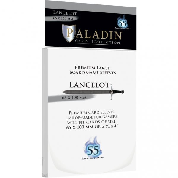 Paladin Sleeves - Lancelot Premium Large 65x100 (55 Sleeves)