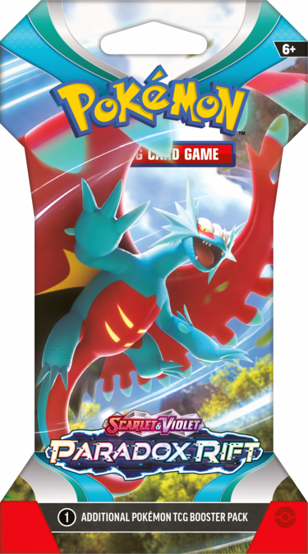 Pokémon TCG: Scarlet &amp; Violet - Paradox Rift - Sleeved Booster 