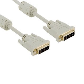 4World Kabel monitorowy DVI-D (18+1)- DVI-D (18+1) M/M 1.8m, SL ferryt - retail