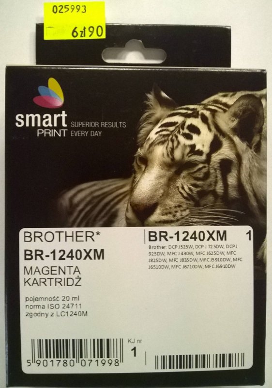 BROTHER LC1240 MAGENTA   smart PRINT
