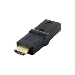  4World Adapter HDMI [M] |} HDMI [F], łamany 180°, czarny
