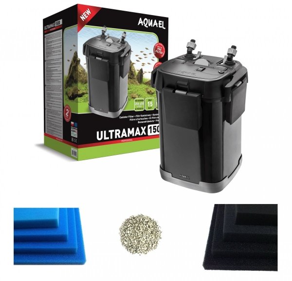 Aquael Ultramax 1500 filtr zewnętrzny do 450l + GRATIS