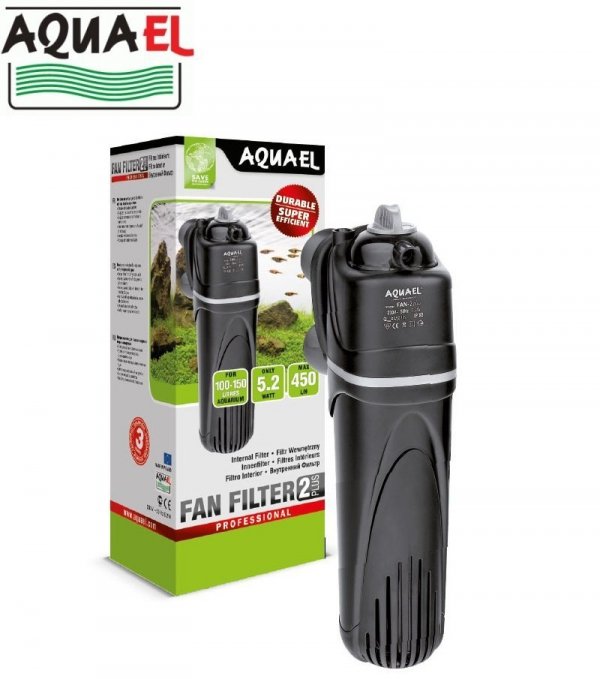 Aquael Filtr Wewnętrzny Fan-3 Plus 700L/H 3xGąbka Zeolit