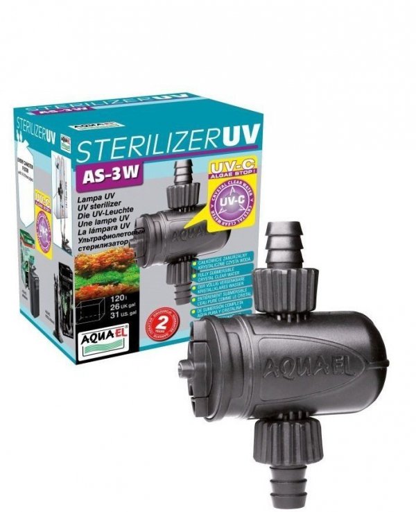 Lampa Sterylizator Uv-C As 3W Aquael Do Minikani