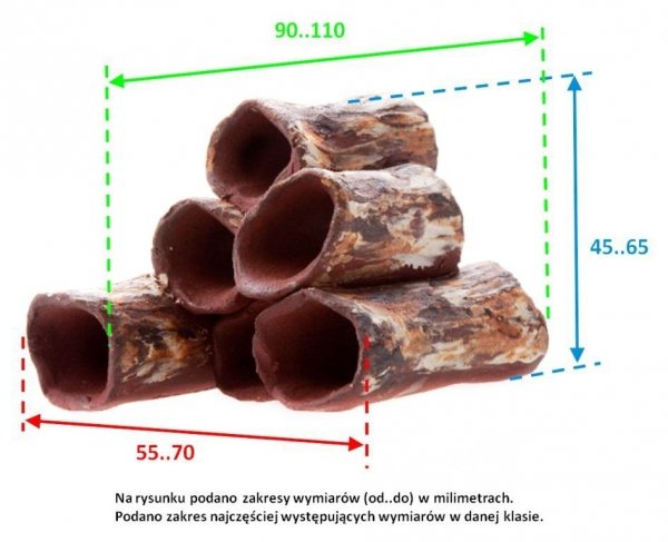 Rurkobloczek Mikro 6-Rurek Bardzo Ciemny