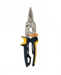 FISKARS nożyce do cięcia blachy powergear , cięcie proste (1027207)