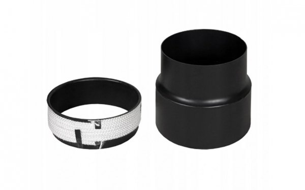 Przejście RURA STALOWA fi180 mm KOMIN CERAMICZNY fi160 mm