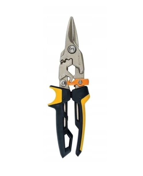 FISKARS nożyce do cięcia blachy powergear , cięcie proste (1027207)