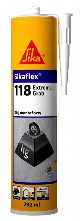 Sikaflex 118 extreme grab white