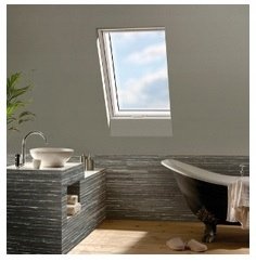 OKNO DACHOWE OPTILIGHT 55X78 CM TLP KUCHNIA ŁAZIENKA + KOŁNIERZ UNIWERSALNY