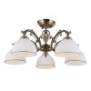 ITALUX FENEZA PND-5122-5  LAMPA WISZĄCA PATYNA KLASYCZNA DO SALONU 