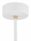 LAMPA WISZĄCA SPOT REFLEKTOR BIAŁO ZŁOTA DO SALONU KUCHNI SYPIALNI CHARLOTTE 4684