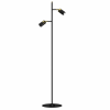 MILAGRO Lampa podłogowa JOKER BLACK/GOLD 1xGU10