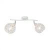 ZUMA LINE R5017002-2S OLTEN LAMPA SUFITOWA  BIAŁA AŻUROWA