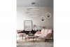 AZZARDO HALO PENDANT 100 + 80 + 60 AZ4707 CZARNA LAMPA WISZĄCA NOWOCZESNA