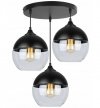 Lampa wisząca ze szklanymi kloszami - OSLO 2230/3/OW/B LIGHT HOME