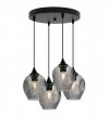 Lampa wisząca ze szklanymi kloszami - PRAGA 2235/4/OW LIGHT HOME