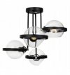 Lampa sufitowa ze szklanymi kloszami - RING 2340/4/B LIGHT HOME