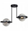 Lampa wisząca ze szklanymi kloszami - RING HAGA 2345/2/G LIGHT HOME
