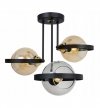 Lampa sufitowa ze szklanymi kloszami - RING HAGA 2345/3/MIX LIGHT HOME